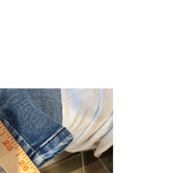 Cargo Pocket Blue Jeans Mens 30x27 - Picture 4 of 4